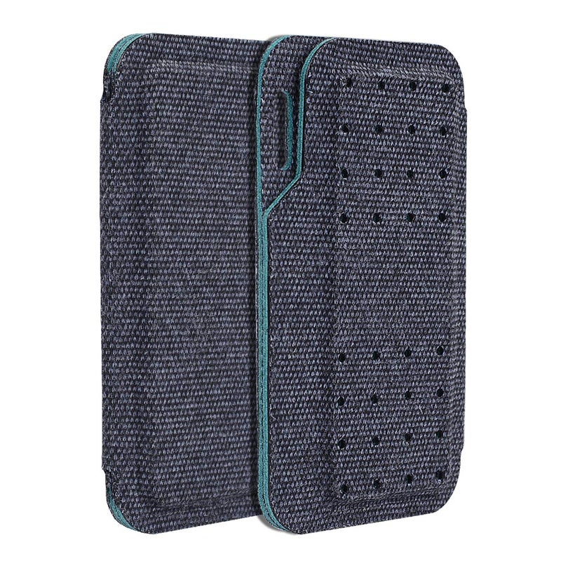 CoBak Carrying case for Kardia Mobile EKG Monitor - Travel Kardia Case Fits in Pocket, Features Magnetic Closure to Keep Kardia Device Safe On The Go, NOT Fit KardiaMobile 6L,Dark Blue - Image 1